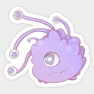 Eye of Beholder (Purple) - Dungeons and Dragons Monster Sticker